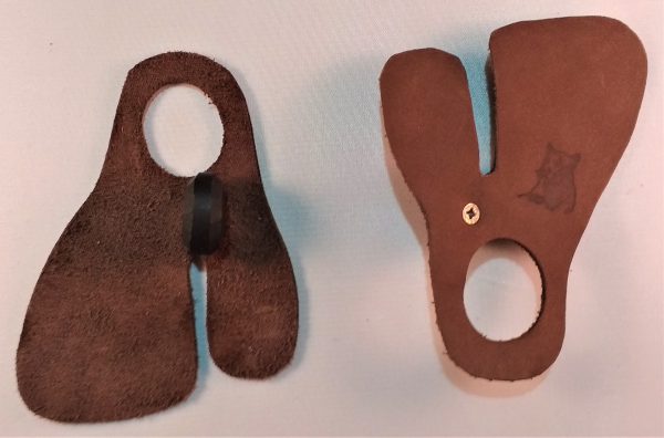 Hochwertige Fingertabs aus Nubukleder – Bild 4