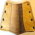 Armschutz Hirschleder/Lachsleder