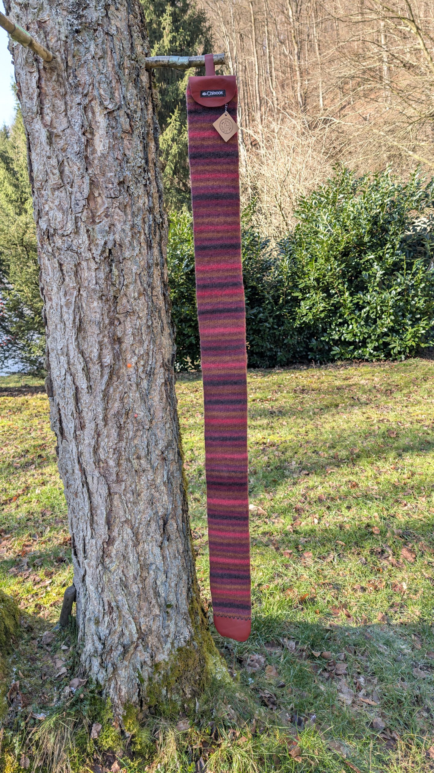 Hochwertige Bogenhülle aus dickem Filz – handgefertigtes Unikat – Bild 3