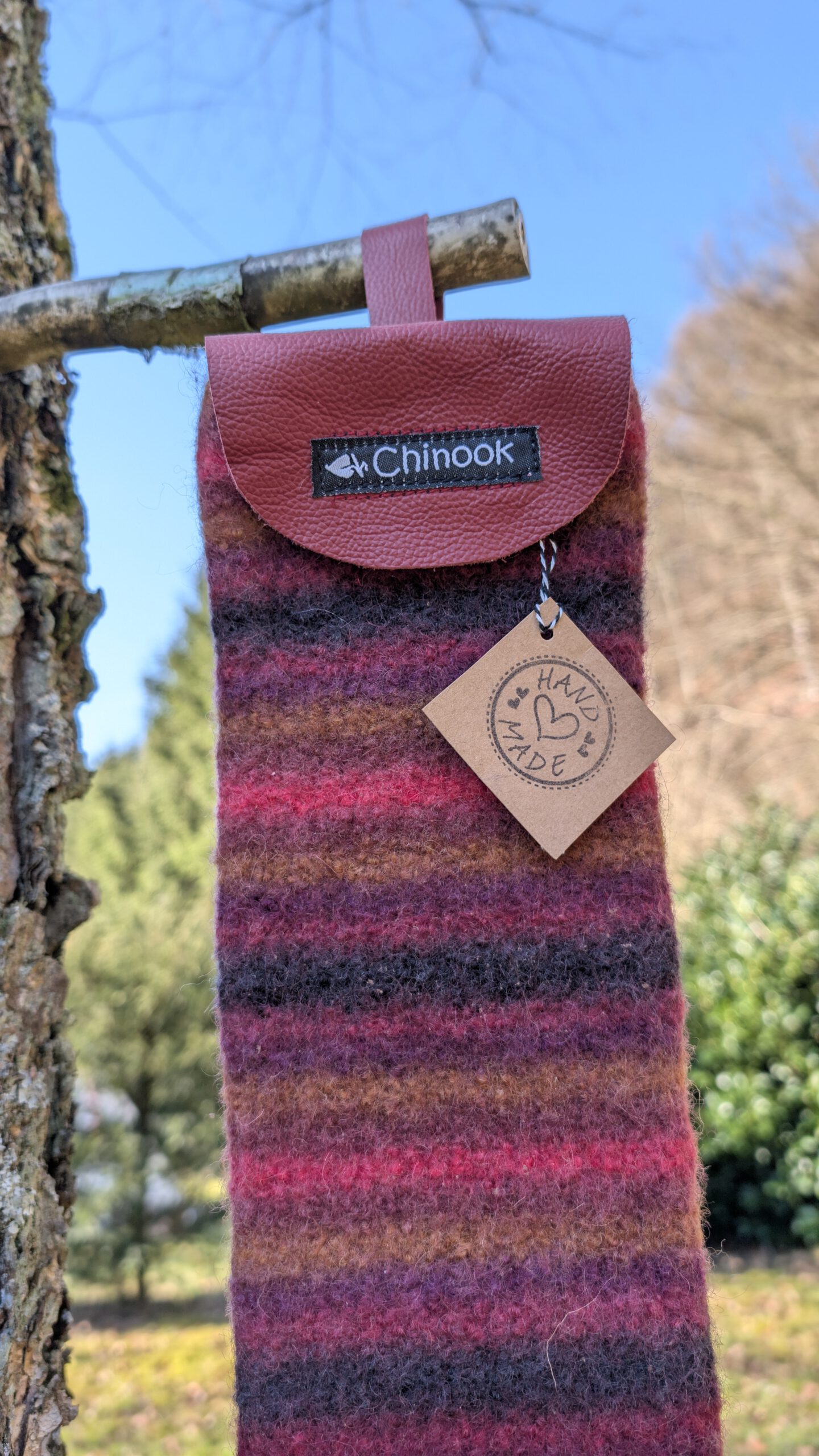 Hochwertige Bogenhülle aus dickem Filz – handgefertigtes Unikat