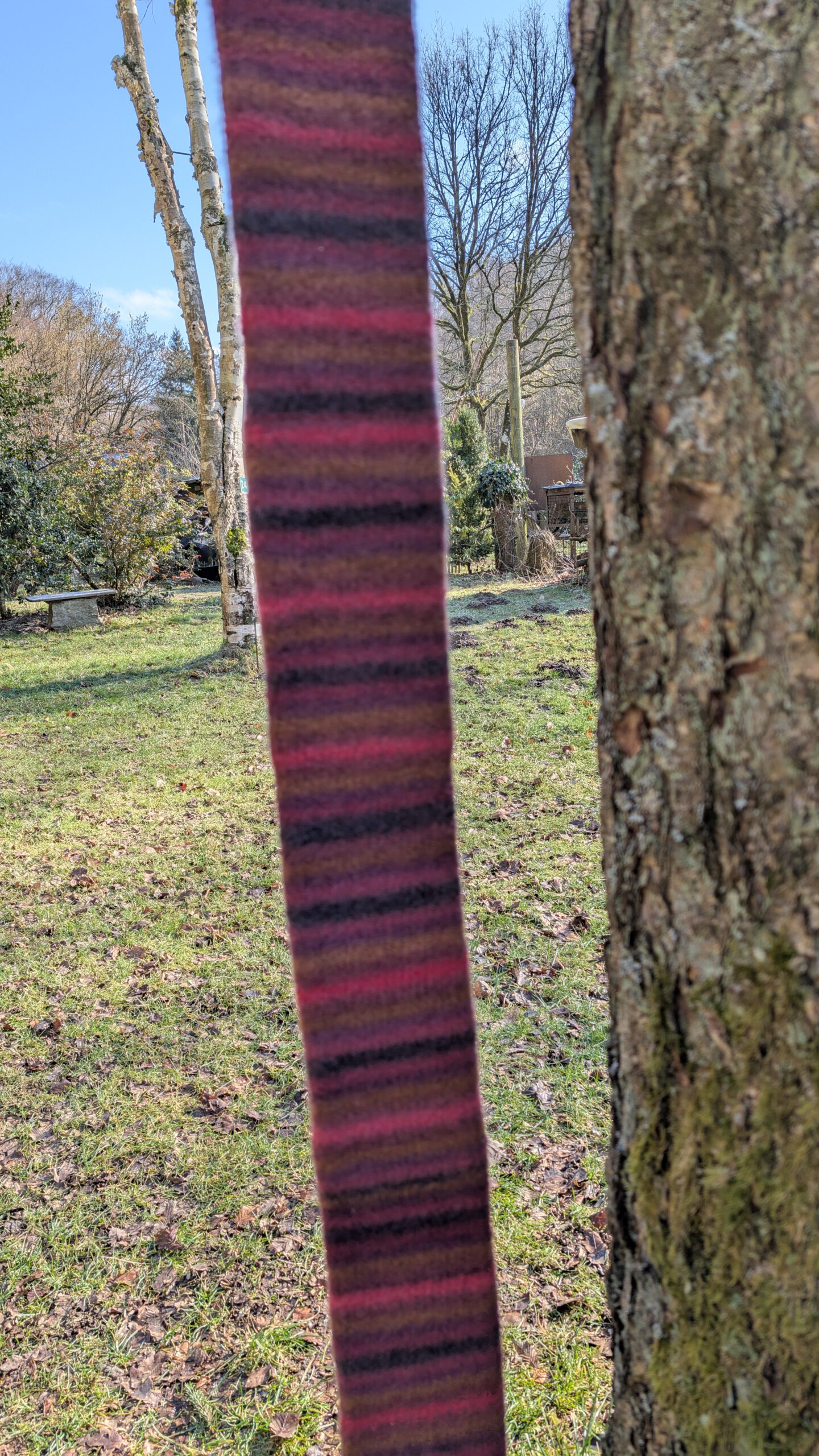 Hochwertige Bogenhülle aus dickem Filz – handgefertigtes Unikat – Bild 2